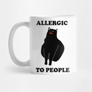 Allergic to people Mug